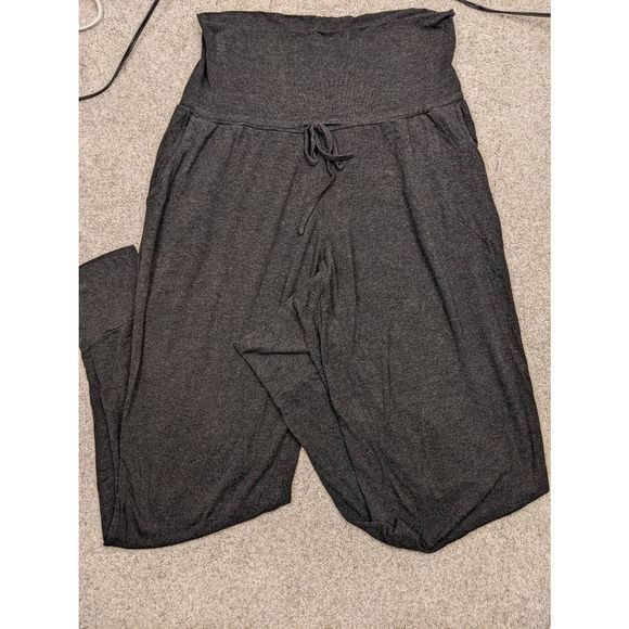 Seraphine Pants - Seraphine Womens Maternity Jogger High Rise Tummy Stretch Pants Black Size Small